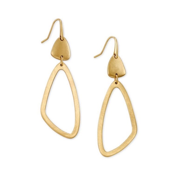 Kendra Scott Jewelry - Kendra Scott Kira Drop Earrings, Gold, NWT